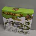 Dinosaur Toys,Create A Dinosaur World Road Race,Flexible Track Playset and 2 pcs Cool Dinosaur car for 3 4 5 6 Year & Up Old boy Girls Best Gift (Green)