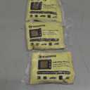 Wisesorb 3 Pack 120g Rechargeable Silica Gel Desiccant Packets, Reusable Desiccant Packs for Storage, Moisture Absorbers Color Indicating for Suitcase, Storage Bins, Safe, 3D Filaments, Emoisture, Cars