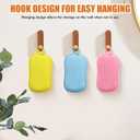 5 PCS Sponges, Non-Scratch Dish Sponge for Kitchen Household Bathroom Cleaning, Multicolour Dual Sided Kitchen Sponges Reusable Microfiber