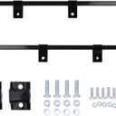 TBOZZ E-Coating Black Mud Flap Hanger Bracket with Hardware Sold by Pair