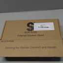 SR SUN RISE Filtered Shower Head with Handheld High Pressure 9 Spray Mode Showerhead Detachable Shower Head Water Softener Filters Beads for Hard Water Remove Chlorine 1 Filter Chrome