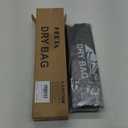 HEETA Dry Bag Waterproof for Women Men, 5L/10L/20L/30L/40L Roll Top Lightweight Dry Storage Bag Backpack with Phone Case for Travel Swimming Boating Kayaking Paddle Board Camping Beach Accessories (Black)