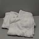 American Soft Linen Luxury 6 Piece Towel Set, 2 Bath Towels 2 Hand Towel 2 Washcloths, 600 GSM 100% Cotton Turkish Towels for Bathroom, White Towel Sets