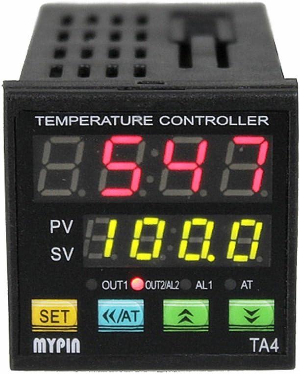 AGPtek Universal Digital PID Temperature Controller RNR Control Out Dual display For Fahrenheit(F) and Celsius(C)