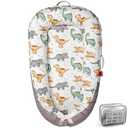 Baby Lounger - Breathable & Soft Baby Nest, Portable and Lightweight Tummy Time Lounger for Home and Travel, Ideal Newborn Babies Essentials Baby Shower Gifts