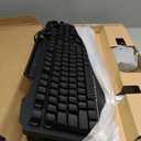 AULA Gaming Keyboard, T102 104 Keys Gaming Keyboard and Mouse Combo with RGB Backlit, All-Metal Panel, Anti-Ghosting, PC Game Keyboard and Mouse, USB Wired Keyboard Mouse for MAC Xbox PC Gamers