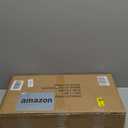 American Mahjong Game Set, 166 Premium White Tiles, 4 All-in-One Color Rack/Pushers, Complete Mahjong Set Blue Carrying Bag