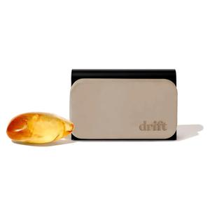 Drift Car Air Freshener - Stone Air Freshener Car Odor Eliminator - Long Lasting Scent - Auto Accessories - Metal Clip - Essential Oils - Clean Ingredients - Amber Scent Starter Kit