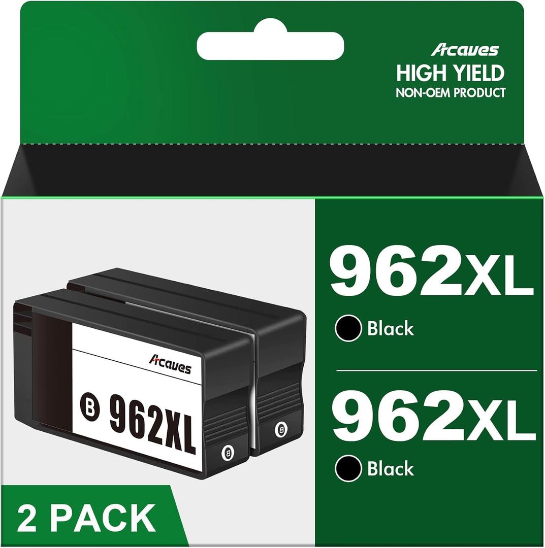 962XL Ink Cartridges Combo Pack HP962XL/962 Ink Cartridges Combo Pack for HP Ink 962XL Combo Pack HP962XL Use with HP Officejet Pro 9010 9015 9018 9020 9025 Printers, 4 Pack