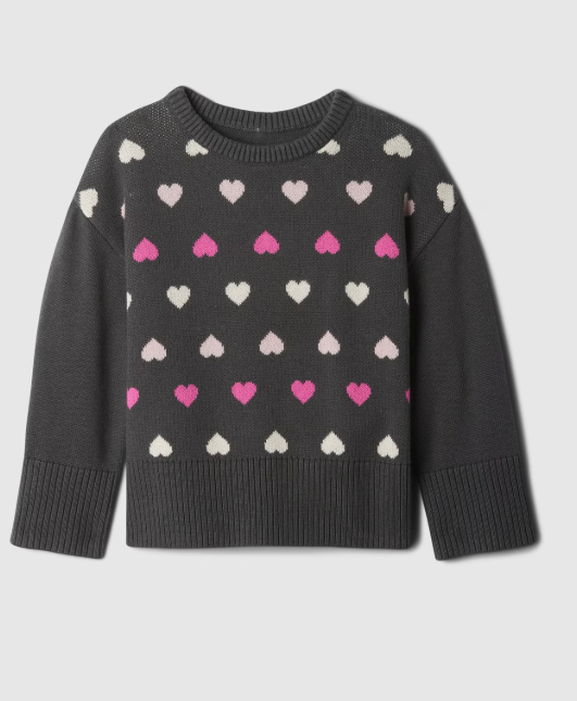 GAP Baby Girls' Intarsia Sweater 3 Years Old