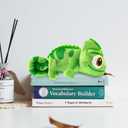 2 x Chameleon Plush DollsGirls and Children Chameleon Shoulder PlushLizard Cosplay Props Merch Gifts for Women Adults Green