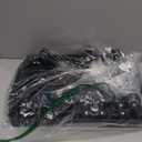 Folding Hand Truck 500lbs, Portable Heavy Duty Dolly Cart, 6 Wheels Collapsible Luggage Cart with 2 Elastic Ropes - Compact Trolley Cart for Easy Moving - Ideal Hand Cart for Travel and More (17, Black)