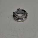 T304 Stainless Steel 3.0" ID to 4.0" ID Exhaust V-Band w/Clamps 3.0 Adapter Flange Reducer