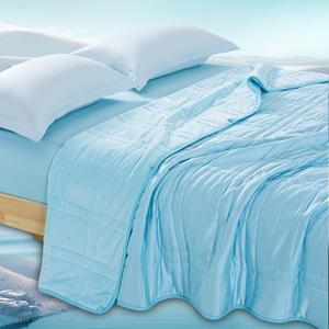 King Size Weighted Blanket 20lbs(88''x104'', Dual-Sided), Reversible King Weighted Blanket with Cozy Warm Velvet & Cooling Tencel Fabric for Adults & Couple All Season - Carry Bag Included, Lake Blue