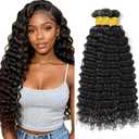 Straight Human Hair Bundle Brazilian Human Hair Bundles Straight Natural Black Color Unprocessed Virgin Hair 150g/3 Bundles 16 18 20 Inch
