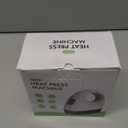 Mini Heat Press Machine, 3 Heat Settings& Fast Heating, 15 Mins Auto-Off, Insulated Safety Base, Mini Iron for Crafting, T Shirts, Hats, Heating Transfer Projects (Purple)