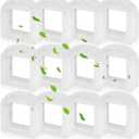 Cat Water Fountain Filters, 12 Pack Pet Fountain Replacement Foam Sponge Pre-Filters Fit for Multiple Ceramic and Stainless Steel Pet Fountains