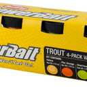 Berkley PowerBait Trout Fishing Dough Bait (Assorted 4-Pack)