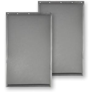 Dog/pet Door Replacement Flap Compatible with PetSafe Measures 16 7/8 x 10 1/8 PAC11-11039 (2 Packs) (Large)