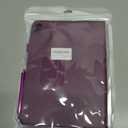 Case for iPad 10.9 inch 2022 (iPad 10th Generation Release A2696 A2757 A2777), Slim Leather Folding Stand Full Protective Cover Case,with Stylus Pen,Screen Film (Purple)