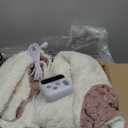 GarveeHome Heated Blanket Electric Blanket Queen Size 84 in x90 in, w/Dual Control,10 Heating Levels & 10 Hours Auto Shut Off, Cozy Soft Fleece Fast Heating Blankets Gift, Machine Washable, Pink