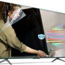 for 65 Inch Screens Anti Glare TV Film Indoor/Outdoo TV Glare Stopper,Blue Light UV Filter,Anti Glare Film for TV 65 Inch With TV Glare Shield/Scratch-Resistan/Blue Light Block Features