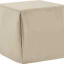 Crosley Furniture Patio Furniture Covers, Waterproof Outdoor Side Table Cover for Backyard, Deck, Tan
