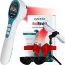 Norelie RedRevive Cold Laser Therapy Wand with Stand & Conductive Gel for Hands-Free Enhanced Light Therapy Sessions, Portable Red Light Therapy Wand for Relief of Muscle, Joints and Body Pain