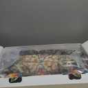 Rugcomf Living Room Rug 6x9 Rug Machine Washable Boho Area Rug Non Slip Vintage Low Pile Large Rug for Living Room, Bedroom, Farmhouse, Dining Room, Kids Playroom (Dark Espresso)