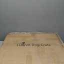 Extra Large Steel Tube Dog Crate with Mat Base, 48"x48"x28" Heavy Dog Crates for Large Dogs, Big Dog Cage, Dog Kennel, Puppy Dog Playpen with Top, Pet Cage, Indoor Outdoor, XXL2 (Wider (2x2) - Black)