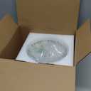 Pendant Light with Clear Striped Glass Lmapshade, Brass Vintage Pendant Light Adjustable Hanging Light for Kitchen Island Dining Room Hallway (Hardwired 1 pack)