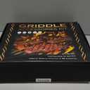 EWFEN 35PCS Griddle Accessories Kit, Flat Top Grill Accessories Set for Blackstone and Camp Chef, Grill Spatula Set with Enlarged Spatulas, Basting Cover, Scraper for Outdoor Barbecue