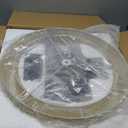 20" Farmhouse Pendant Light Fixtures, 2-Tier Drum Pendant Lighting with Linen Lampshade, 3-Light Modern Hanging Chandeliers for Dining Room, Living Room, Bedroom, and Kitchen