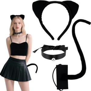 2 x Holiday Headbands for Women,Cute Ears Head for Holiday Parties, Halloween, Xmas Celebrations & Photo Props