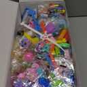 300 Pcs Easter Eggs with Toys inside,Easter Basket Stuffers,Fillers Easter Party Favors for Kids,Carnival Treasure Prizes Classroom Events,Egg Hunt 100 Pack,Stocking Stuffers Birthday Gifts