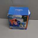 EagleStone 2 Pack Bubble Machine for Kids, Automatic Light Up Bubble Blower with 4 Bottles 10 Bags Refill Solution, Bubble Guns Blaster for Toddlers, Outdoor Toys Gifts, Wedding Easter Party Favor (Pink)