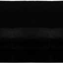 CUCRAF Cushion Sofa Cover 4 Piece Slipcovers, Soft Thick Velvet Couch Cover for Living Room, Washable High Stretch Furniture Protector with 3 Cushion Sofas Slipcover, (XL, Black)