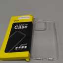 JETech Case for iPhone 13 Pro 6.1-Inch, Non-Yellowing Shockproof Phone Bumper Cover, Anti-Scratch Clear Back (Clear)