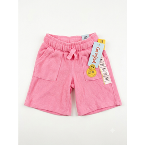 Cat & Jack Pink Shorts with Flexible Drawstrings, Size 12M