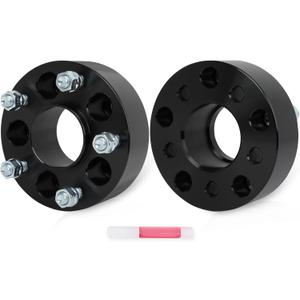 ECCPP 2PCS 2 inch 5 Lug Hub Centric Wheel Adapters Conversion 5x4.5 to 5x5 71.5mm Fits for jeep Grand Cherokee for jeep Wrangler JK TJ YJ with 1/2"x20 NOT FIT Stock Rims