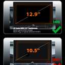 for 2PCS 2026 RAV4 Screen Protector 12.9-inch Touch Screen& 12.3-inch Dashboard, 9H Tempered Glass 6th Gen Toyota RAV4 Hybrid (XSE/Limited)&Plug-in Hybrid (XSE/GR SPORT) Accessories Reduce Fingerprint