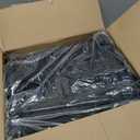Stadium Seats with Back Support for Bleachers, Folding Bleacher Seat Bleacher Chairs with Back and Cushion, Padded Stadium Chair with Shoulder Strap, 3 Large Mesh Pocket & Carry Handle