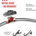 OEM Quality Performance Premium windshield wiper blades 21 and 19,All-Season Auto Replacement Windshield Wiper Blades,Fit Honda Civic 2001,Toyota Camry 2001-1999,Infiniti G20 2002-1999 +More Cars