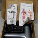 Massage Gun Deep Tissue, Handheld Electric Muscle Massager, High Intensity Percussion Massage Device for Pain Relief with 9 Attachments & 30 Speed(Grey)