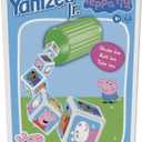 Hasbro Gaming Yahtzee Jr.: Peppa Pig Edition Board Game for Kids Ages 4 and Up, Counting and Matching Game for Preschoolers 