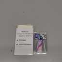 Sumind Kpop Birthday Number Candles, Purple Pink Birthday Candles for Cake, Glitter Number Cake Topper with Sequins for Celebrating Anniversary Theme Decorations(Braid Crown,7)