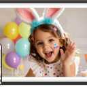 Frameo 10.1" WiFi Digital Picture Frame with 32GB Memory, 1280 x 800 IPS HD Touch Screen Electronic Photo Frame, Auto-Rotate, Slideshow, Wall Mountable, Share Photos/Video Remotely Anywhere (10.1 inch Black & White)