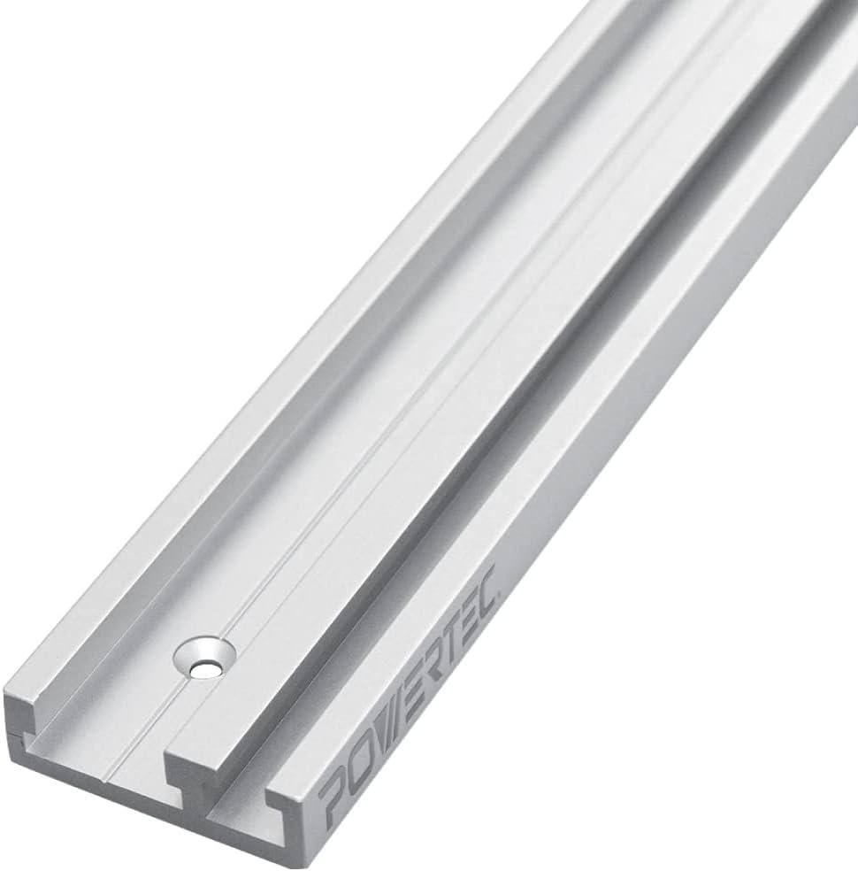 POWERTEC 71365 Combo T-Track and Miter T-Track, 48"