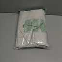 MIULEE Non-See-Through Privacy Linen Curtains 2 Panels, Light Filtering Window Curtains Farmhouse Textured Back Tab Semi Sheer Drapes for Bedroom Living Room, 52 x 84 Inches Long, Natural White