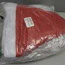 24PACK Non-Woven Cloth Santa Hat Christmas Caps for for Adults and Children Christmas Red